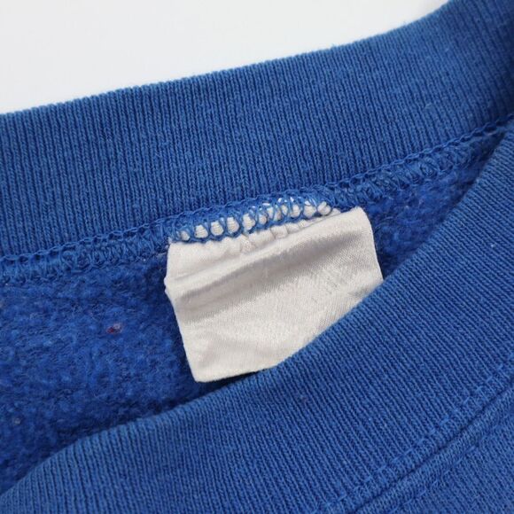 Vintage Duke Blue Devils College Crewneck Sweatshirt Big Print Mascot Logo sz S - Picture 4 of 7